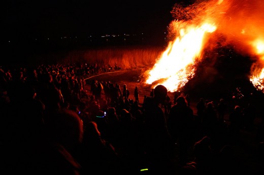 Osterfeuer Kirchwerder