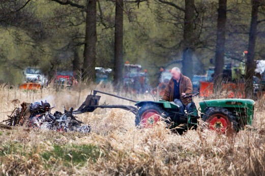 Osterfeuer in Kirchwerder