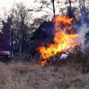 Osterfeuer in Kirchwerder