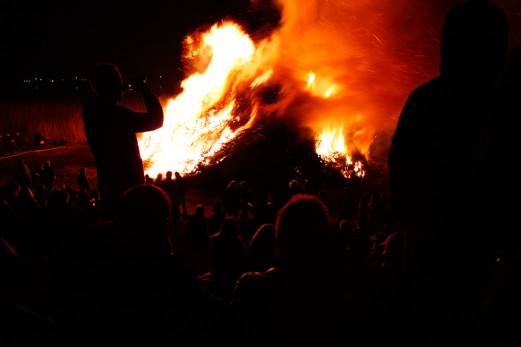 Osterfeuer Kirchwerder